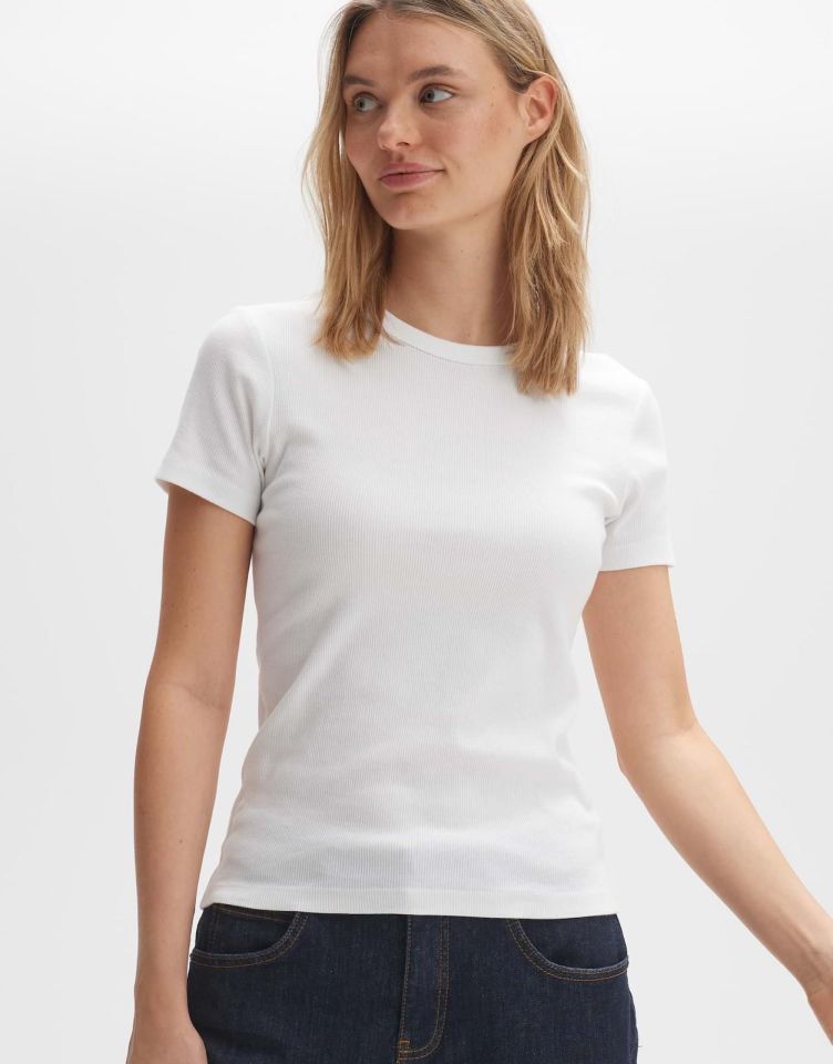 Basic Fitilli Tshirt