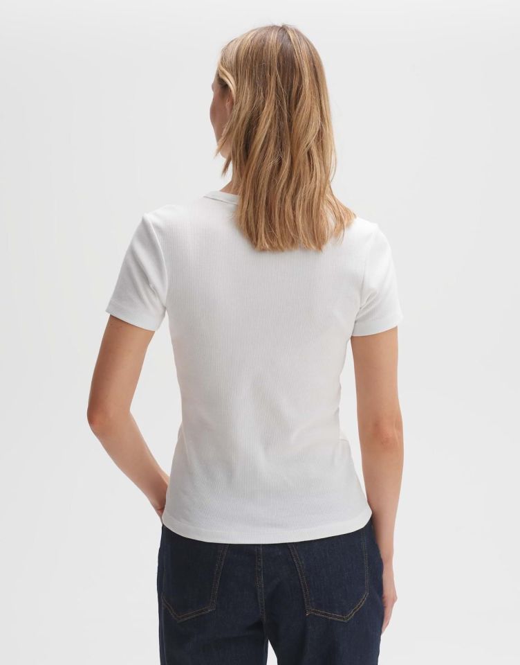 Basic Fitilli Tshirt