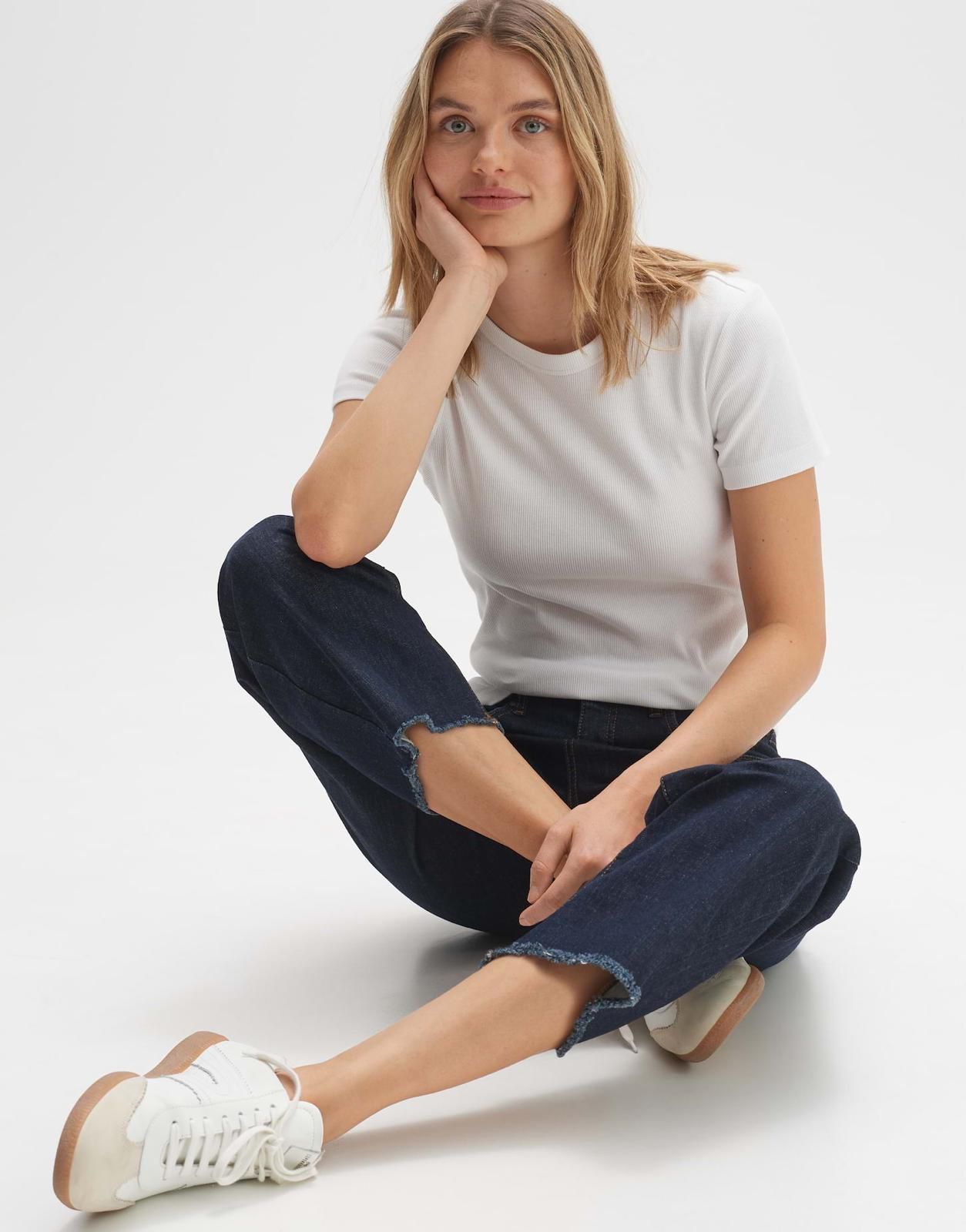 Basic Fitilli Tshirt