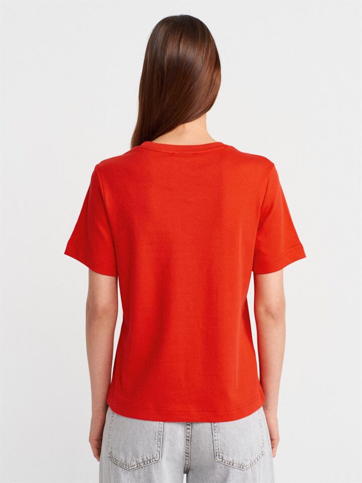 Basic Kırmızı Tshirt