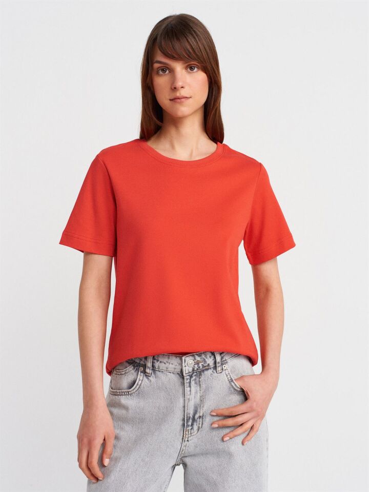 Basic Kırmızı Tshirt