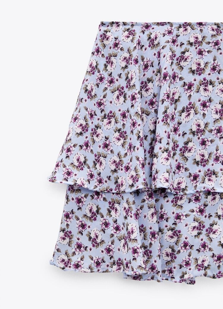Çiçek Desenli Etek